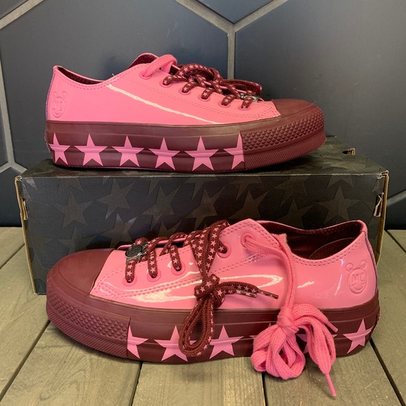 Converse Shoes - Womens Converse Chuck Taylor Miley Cyrus Pink Shoe